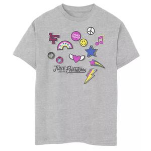 Футболка с мэшап-графикой Icon для мальчиков 8–20 лет «Джули и призраки» Licensed Character