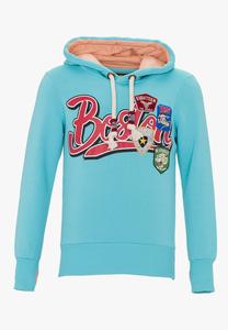 Толстовка PLUS EIGHTEEN Kapuzenpullover, бирюзовый