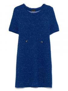 Трикотажное платье мини MARCCAIN, синий