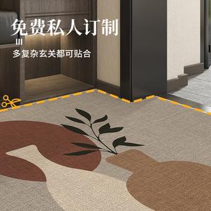 Budis Ковер 100х120 см для прихожей, водонепроницаемый, нескользящий, грязеотталкивающий