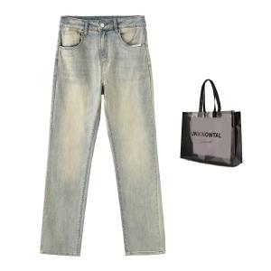 Джинсы унисекс UNKNOWTAL, Светло-синий