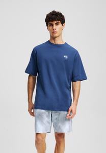 Пижамный комплект SLEEPWEAR SET STRIPED - Pyjamas KARL LAGERFELD, синий