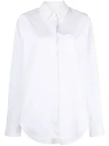 Рубашка с нашивкой MOSCHINO JEANS, белый