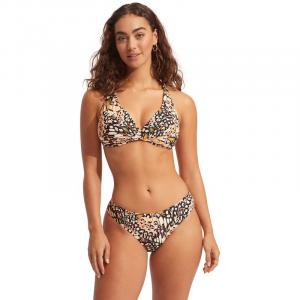 Бикини-Чулки в стиле ретро-брюки Seafolly, цвет mandarin