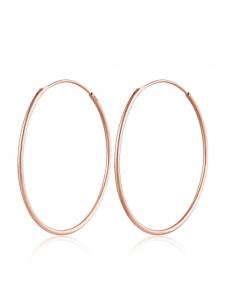 Elli Серьги из серебра 925 пробы с покрытием из розового золота