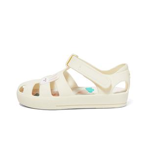 Дышащие, быстросохнущие, низкие детские сандалии для детей от 3 до 7 лет Snoffy, слоновая кость/белый