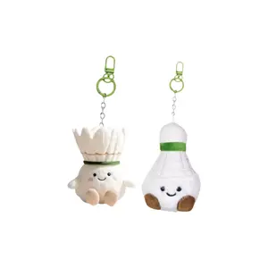 Креативная милая забавная кукла для бадминтона плюшевый кулон высота 15см Cute Chip