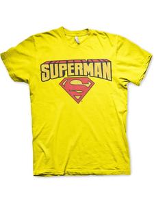 Футболка желтого цвета Superman