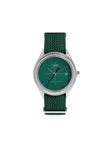 Наручные часы Marlin Jet 38 мм Timex, зеленый