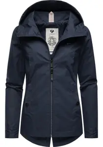 Уличная куртка Ragwear "Monade Transition", с капюшоном, стильная переходная куртка с большим капюшоном, синий