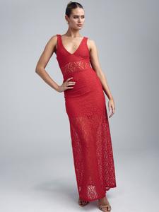 Вечернее платье BWLDR SOLO, цвет Blood red