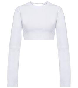 Укороченный топ Le Tshirt Piccola Jacquemus, белый