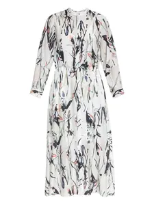 Платье с цветочным принтом MUNTHE, белый