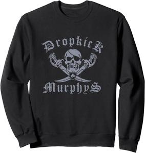 Dropkick Murphys - Официальная продукция - Толстовка Jolly Roger, черный