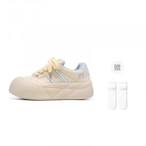 Низкие женские скейтерские кеды Deesha, Yellow[High-Quality Upgraded-Giveaway Edition]