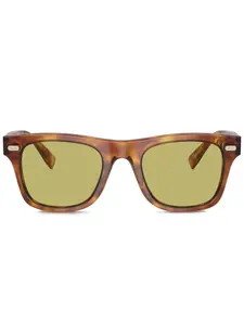 Солнцезащитные очки BC4002S Mr.Brunello в квадратной оправе Brunello Cucinelli, коричневый