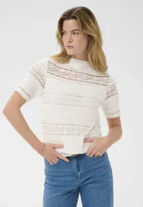 Футболка kaanne с сетчатым принтом Kaffe, Chalk