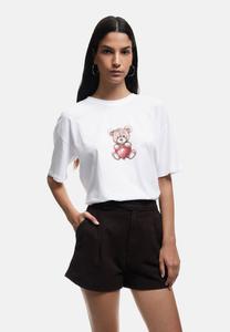 Футболка Koton Print T-shirt, Beige