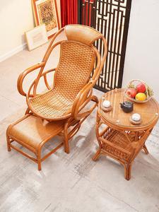 Yu Senyi Комплект из кресла и столика из ротанга, цвет honey