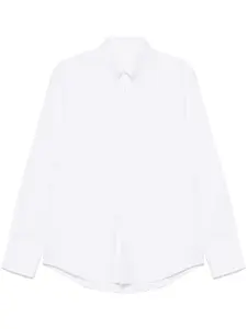 Рубашка с вышитым логотипом Givenchy, белый