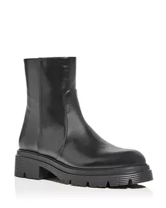 Женские ботильоны Husdon Lite на молнии Stuart Weitzman, черный