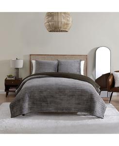 Двусторонний комплект постельного белья polar из искусственного меха, 3 предмета, размер full/queen. UGG, Chocolate