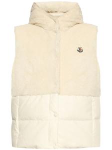 Moncler дутый жилет Floy, белый