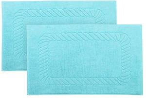 Коврик для ванной Zollner 00000324 2 шт, 50x1x70 см цвет petrol