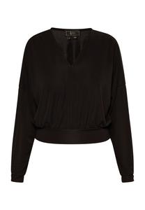 Лонгслив faina Shirt, черный