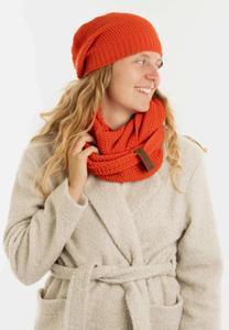 Шарф Knit Factory COCO, Grenadine Red/Light Red