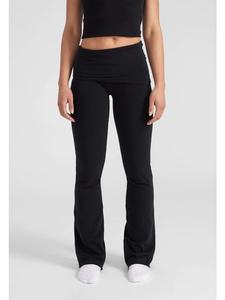 Брюки с отворотами черного цвета Style Republic