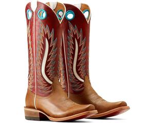 Сапоги женские Ariat Futurity Fort Worth ковбойские с вышивкой, коричневый