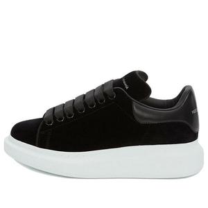 Кроссовки oversized sneaker 'smooth black' Alexander Mcqueen, черный