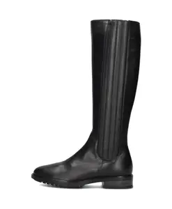 Черные кожаные сапоги для женщин Dl Sport, черный