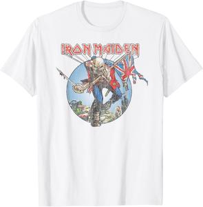 Футболка Burst Trooper Iron Maiden, белый
