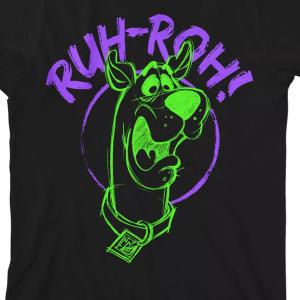 Неоновая футболка с рисунком «Ру-Ро» для мальчиков 8–20 лет «Скуби-Ду» Licensed Character