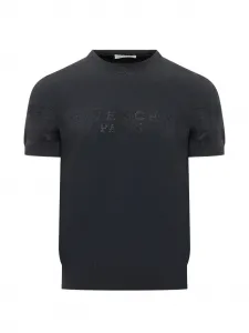 Свитер с короткими рукавами Givenchy, синий