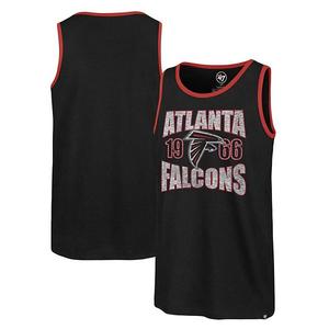 Мужская футболка '47 Atlanta Falcons Upload Franklin черная Unbranded