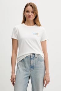 Хлопковая футболка Mc2 Saint Barth, белый