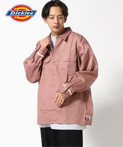 DICKIES/(U)РУБАШКА С ДЛИННЫМ РУКАВОМ И ШИРОКИМ ПОЛОМ