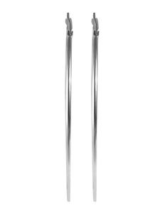 Adeliás Женские серьги - Серьги-кольца из нержавеющей стали серебристого цвета