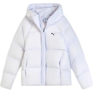 Утепленная пуховая куртка с капюшоном для женщин PUMA, светло-фиолетовый