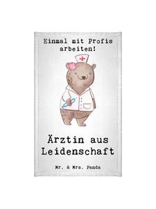 Mr. & Mrs. Panda Полотенце «Доктор Страсть» с надписью белым цветом