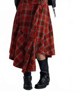 Возьми с собой юбку-солнце в алом сочетании Free People