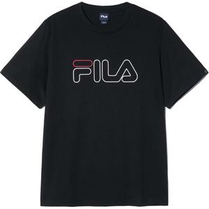 FILA Футболка унисекс черная