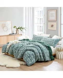 Комплект постельного белья Peak of Cozy Oversized Coma Inducer, зеленый