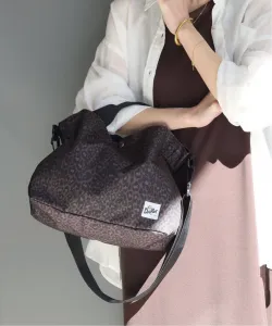 Сумка Carry All с леопардовым принтом Journal Standard Relume, цвет Black A