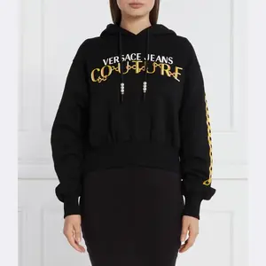 Толстовка обычного кроя Versace, черный