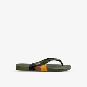 Резиновые шлепанцы Basil-Flag Havaianas, зеленый