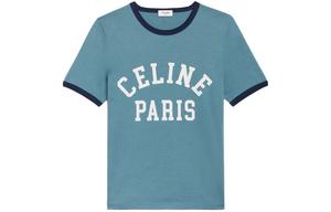 Футболка женская синяя Celine